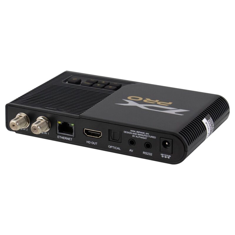 Receptor Alphasat TX Pro Hd Cor Preto - Imagem 2