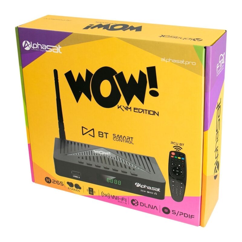 Aparelho Alphasat Wow Bivolt Full Hd Wi-Fi - Imagem 4