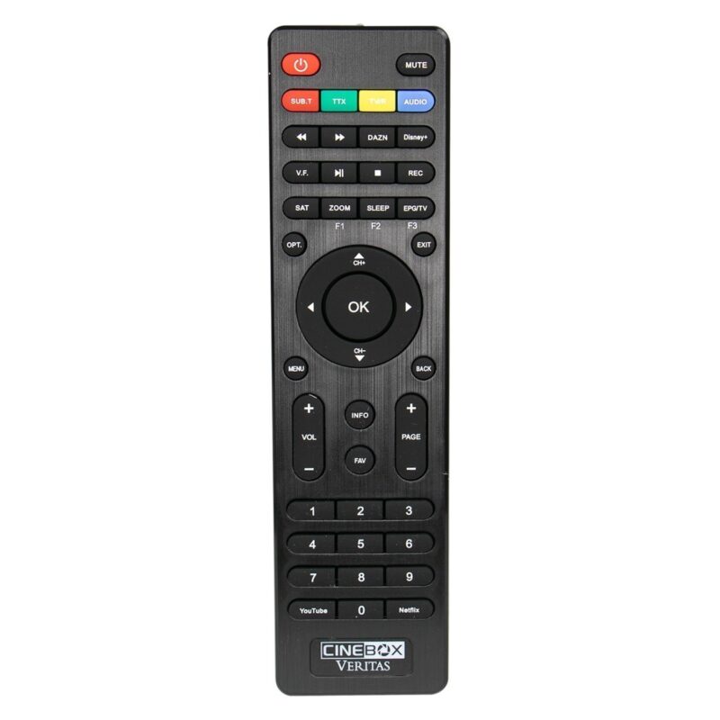 Receptor Cinebox Veritas Hd Wi-Fi Cor Branco e Preto - Imagem 3
