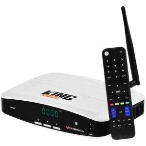 Azamerica King GX Pro Hd Wi-Fi Cor Branco