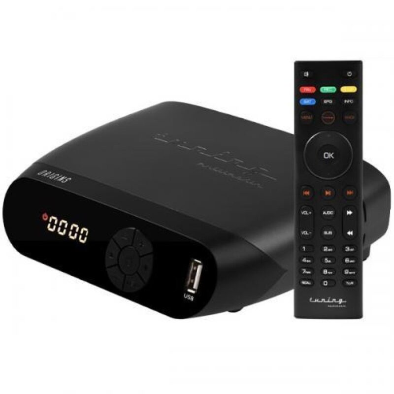 Receptor Tuning Origins Bivolt Wi-Fi Cor Preto e Cinza